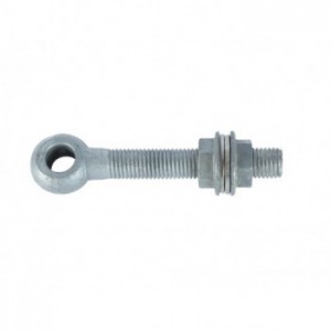 Boulon à oeil M16 x150mm - galvanisée à chaud - oeil ø14mm