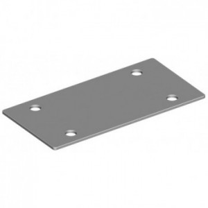 Plaque gabarit de perçage pour chariot de portail coulissant autoportant, en inox 304 - pour chariot 11010 VD1501 FAC srl