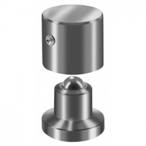 Pivot inférieur ø40mm pour portail - à souder - inox 304