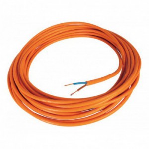 Cable électrique 5 m - 2 x 0,75 mm²