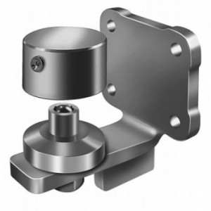 Pivots inférieurs à souder sur platine à visser - Petit modèle Ø 40 mm