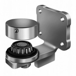 Pivot inférieur à souder sur platine à visser Ø 50 mm