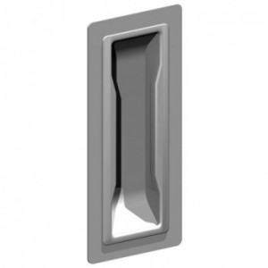 Poignée cuvette INOX 52x115 mm