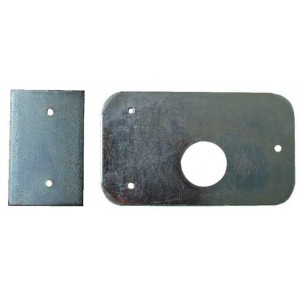 Plaque horizontale de protection pour serrure 8992  8972