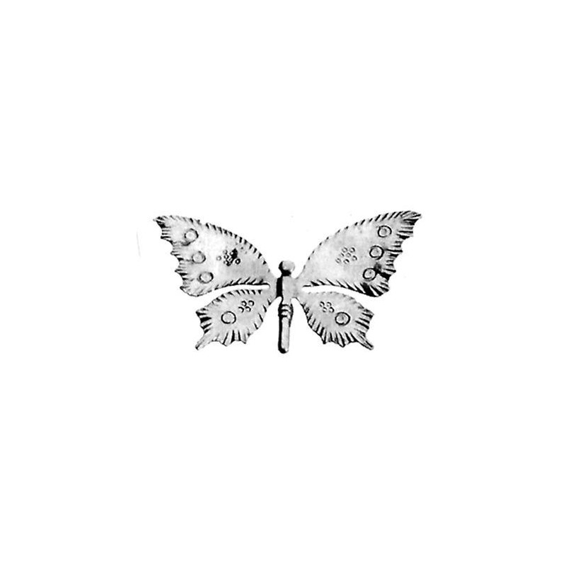 Motif déco papillon L106xH65 - ep 0,3mm