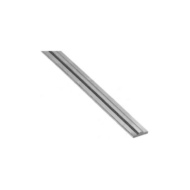 Plat en aluminium 1 relief pour lien 18x5 - H1500