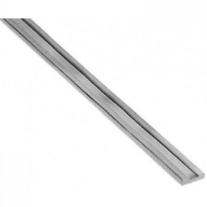 Plat en aluminium 2 reliefs pour lien 14x4 - H3000