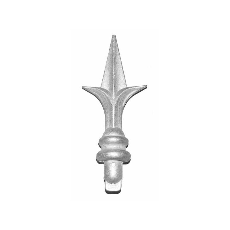 Lance LYS embase ø28  H80X55 - aluminium