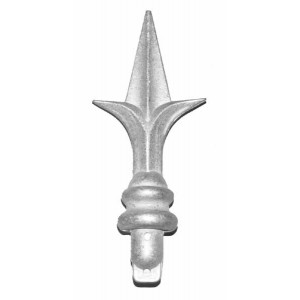 Lance LYS embase ø28  H80X55 - aluminium