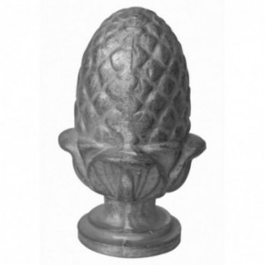 Pomme de pin H110xø60  tar.M8 - aluminium
