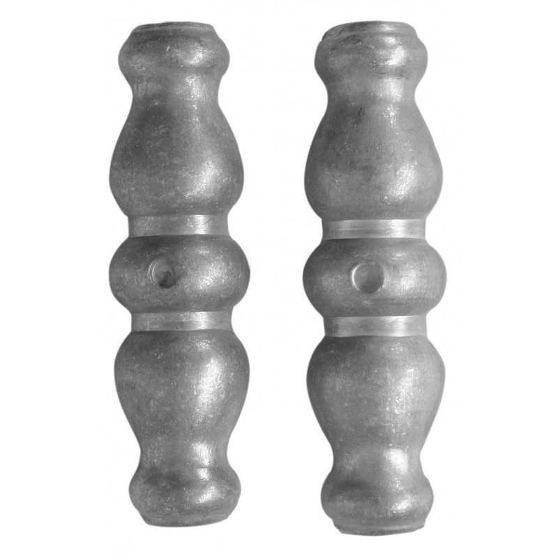 Manchon lisse pour ø20mm H135x ø38 - aluminium