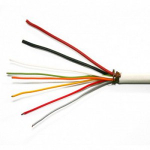 Cable 6 x 0,22mm2 avec écran + 2 x 0,75mm2   100m