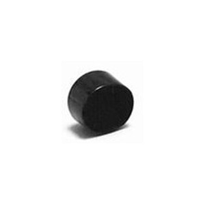 Embout plastique NOIR enveloppant pour tube rond Ø5mm