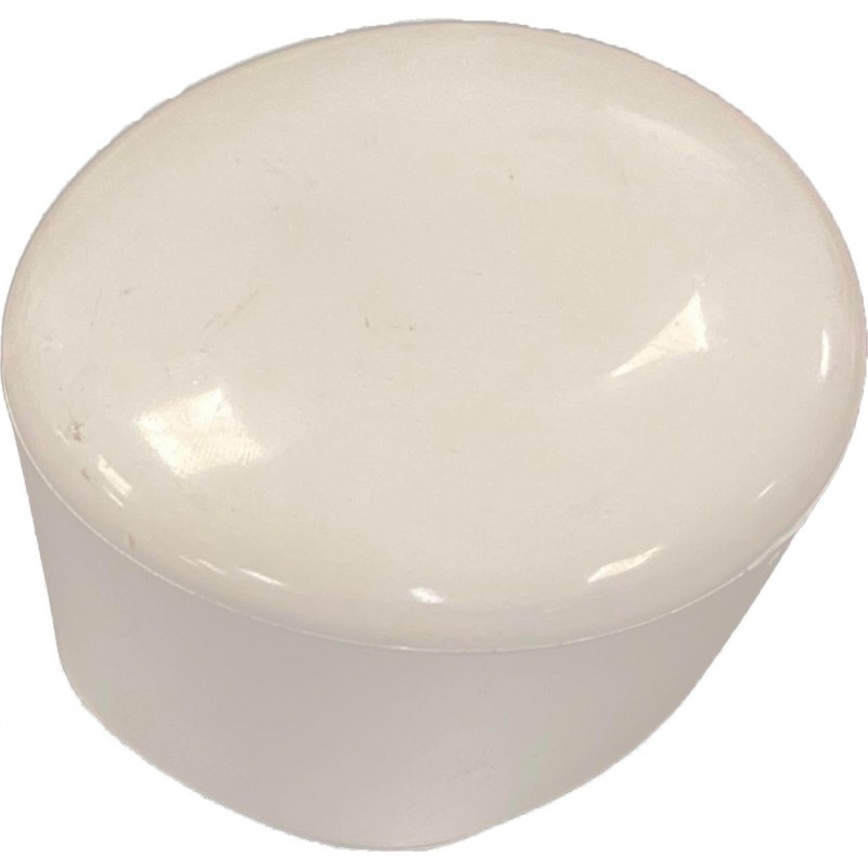 Rond PVC enveloppant Ø76 BLANC R9003