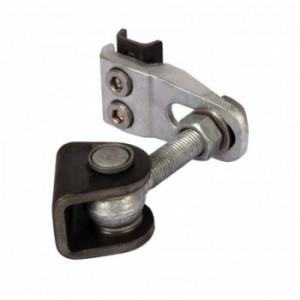 Charnière 180° réglable quadridimensionnel - portails et portillons - M20 - Tige filetée 130mm - galvanisé - (vendu à l'un