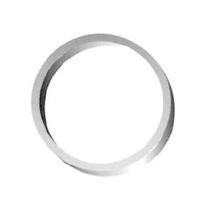 Cercle Inox 304 -  Ø115mm -  carré de 12x6mm