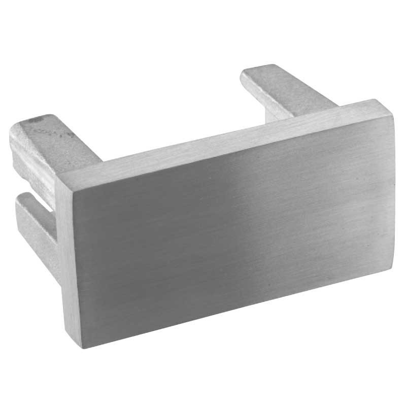 Embout rectangle à coller - 40x20x2,0mm