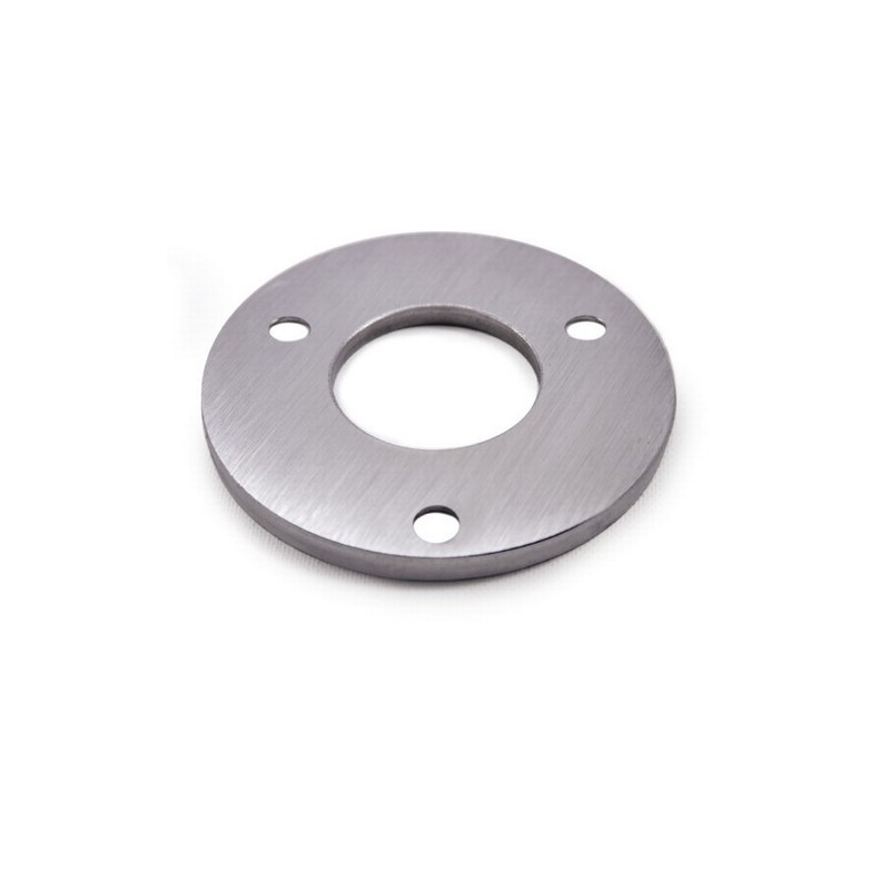 Platine de fixation ø100x6mm - 3 trous + trou D43mm