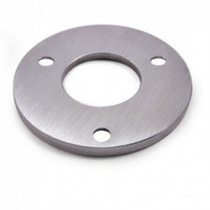 Platine de fixation ø100x6mm - 3 trous + trou D43mm