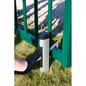 Arrêt à bascule en aluminium Locinox pour porte et portail - IN-GATE CATCHER
