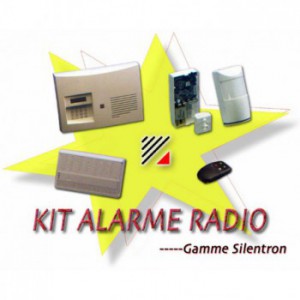 Kit alarme radio sans fil évolutif