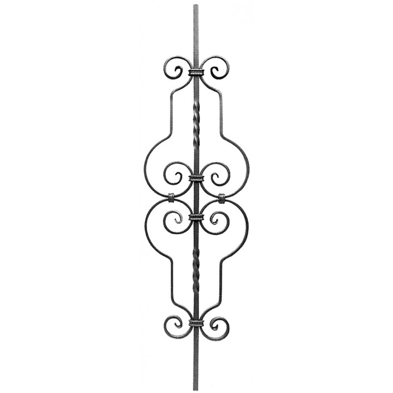 Panneau en volute 240LXH900 carré de 12 (jusqu'à rupture de stock)