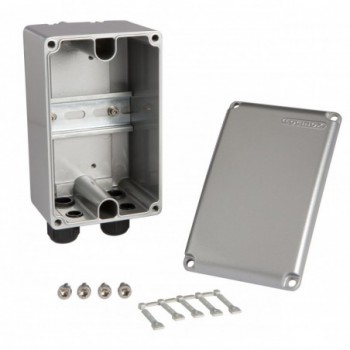 Coffret pour transformateur POWERBOX Locinox - argenté