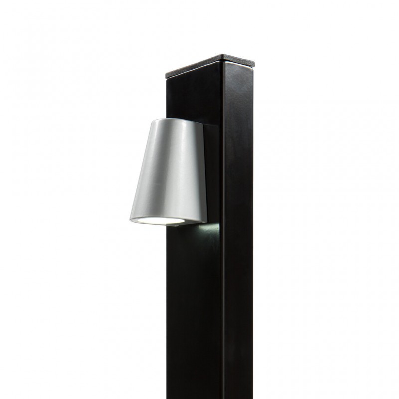 Lampe LED design pour poteau en RAL 9005