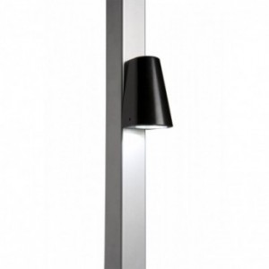 Lampe LED design pour poteau en RAL 9005