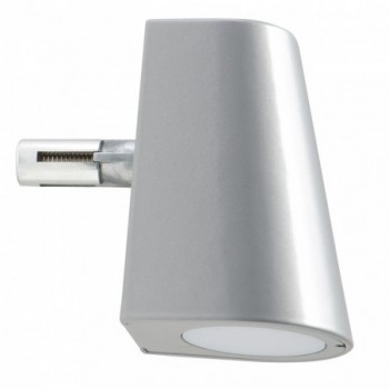 Lampe LED design pour poteau en ARGENT