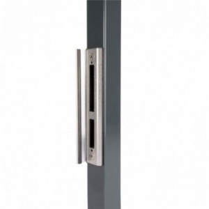 Gâche pour serrure hybrid Locinox - Inox - laquage noir