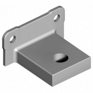 Socle pour pivot avec platine de fixation