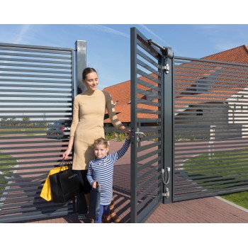 Ferme porte hydraulique LOCINOX - ouverture max 150° - poids supporté 150kg max - longueur porte 2m max