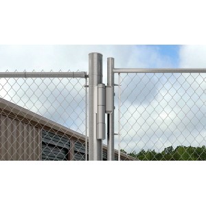 Charnière avec ferme-porte réglable intégré Locinox - portes 150KG max - noire - génération 1