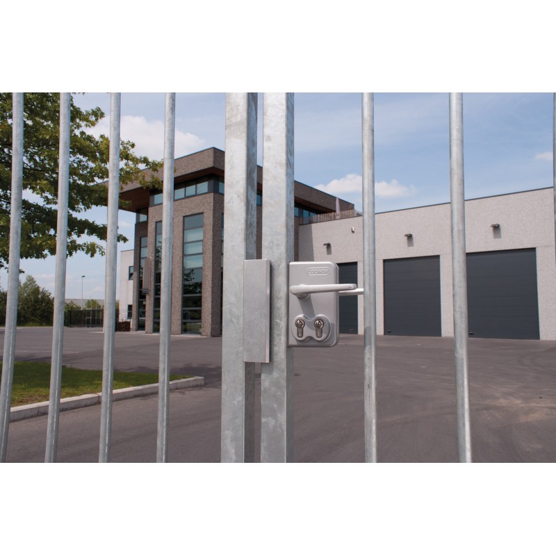 Serrure à cylindre - DIOCHE - Aluminium - Double sécurité - 3 clés