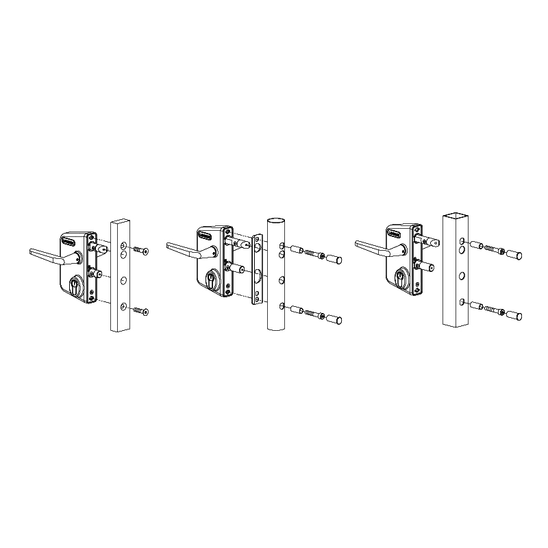 Serrure électrique 8-12V continu/alternatif - XO404 - SCS Sentinel