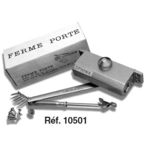 Ferme portes et portails type vérin tout inox - réglable