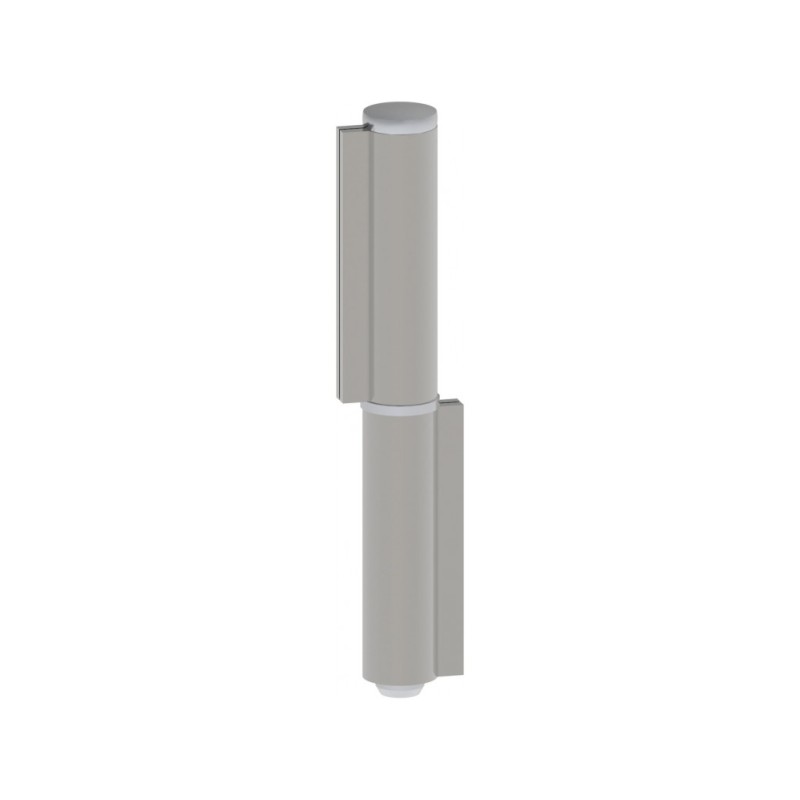 Paumelle roulée avec rondelle à souder - 100mmx14 mm - acier brut