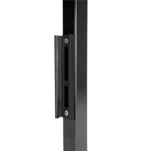 Gâche pour serrure hybrid Locinox - Inox - laquage noir