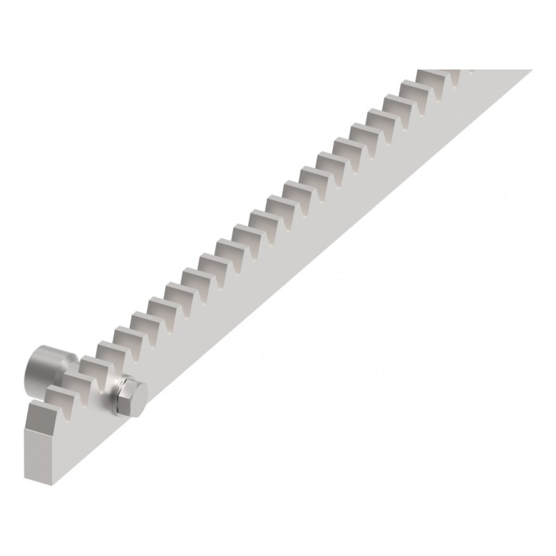 Crémaillère acier 30x12 - 715cmm - percée 3 trous - entretoises incluses - pour sectionnel Optimus FAC