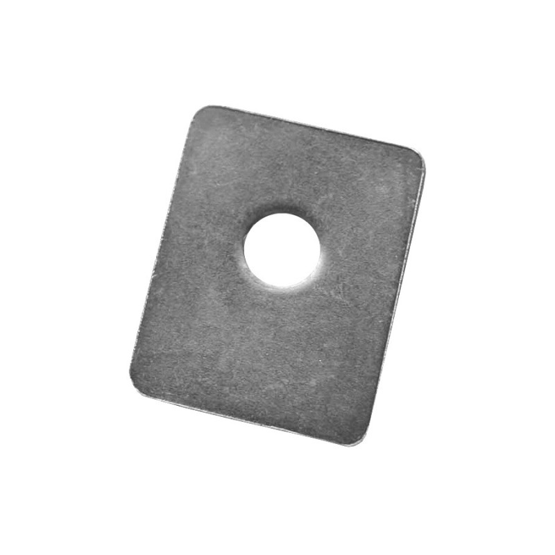 Sachet de 6 rondelles en acier + 6 vis pour crémaillère de portail coulissant - pour références 650 et 650B