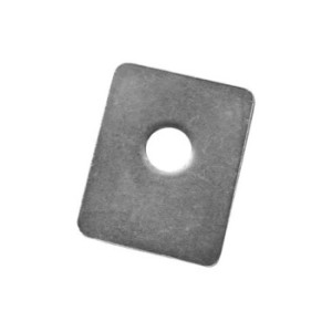 Sachet de 6 rondelles en acier + 6 vis pour crémaillère de portail coulissant - pour références 650 et 650B