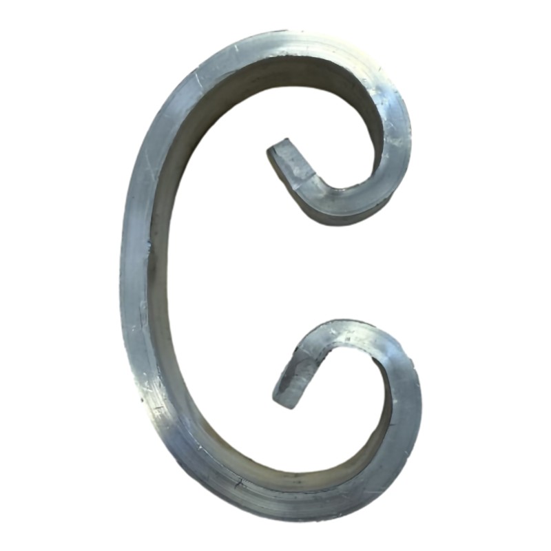 Volute spéciale en aluminium 20x6 H100 - L60 (jusqu'à rupture de stock)
