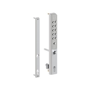 VITA - Serrure à code mécanique pour serrures encastrées pour profils de profondeur 50mm - VSZ -Cylindre variés- Simple - Ar