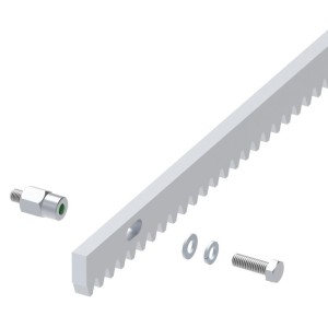 Ensemble de crémaillères et d'entretoises KA6502.490 pour kit OPTIMUM passage 4,90m