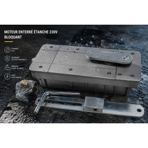 Moteur enterré étanche 230V bloquant