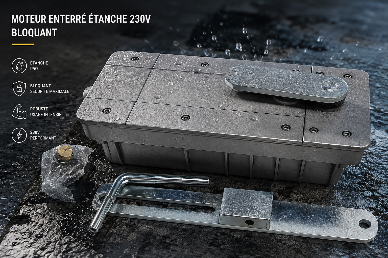 Moteur enterré BA502B : bien choisir