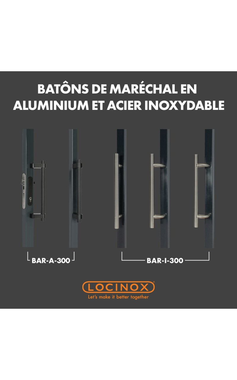 LOCINOX : Des Poignées Haut de Gamme pour une Sécurité Inégalée !