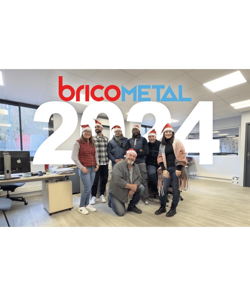 Nouvelle Année chez Bricometal : Nos Vœux de Prospérité pour 2024